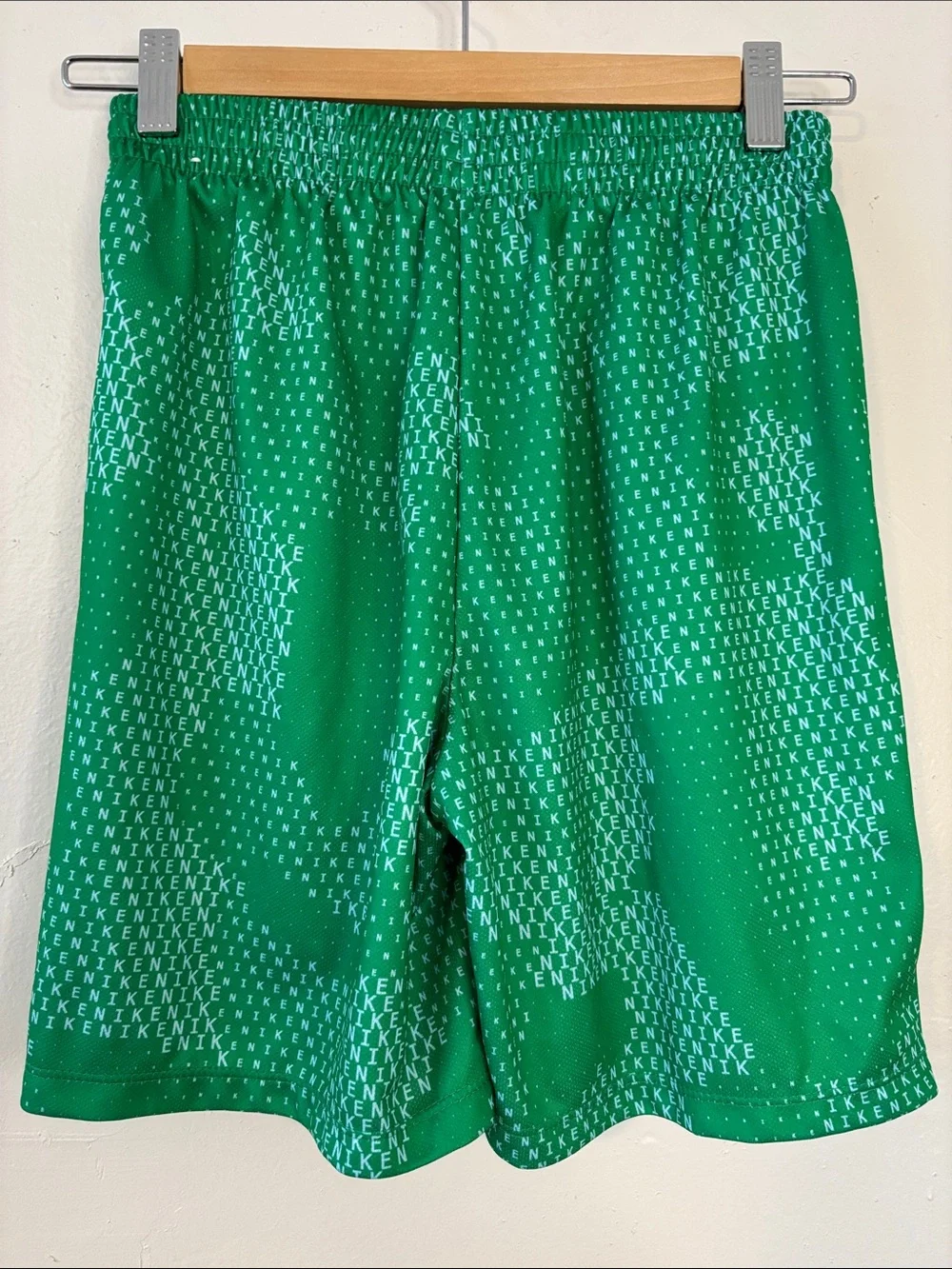 Nike Dri-FIT Youth Size Large Green Performance Shorts